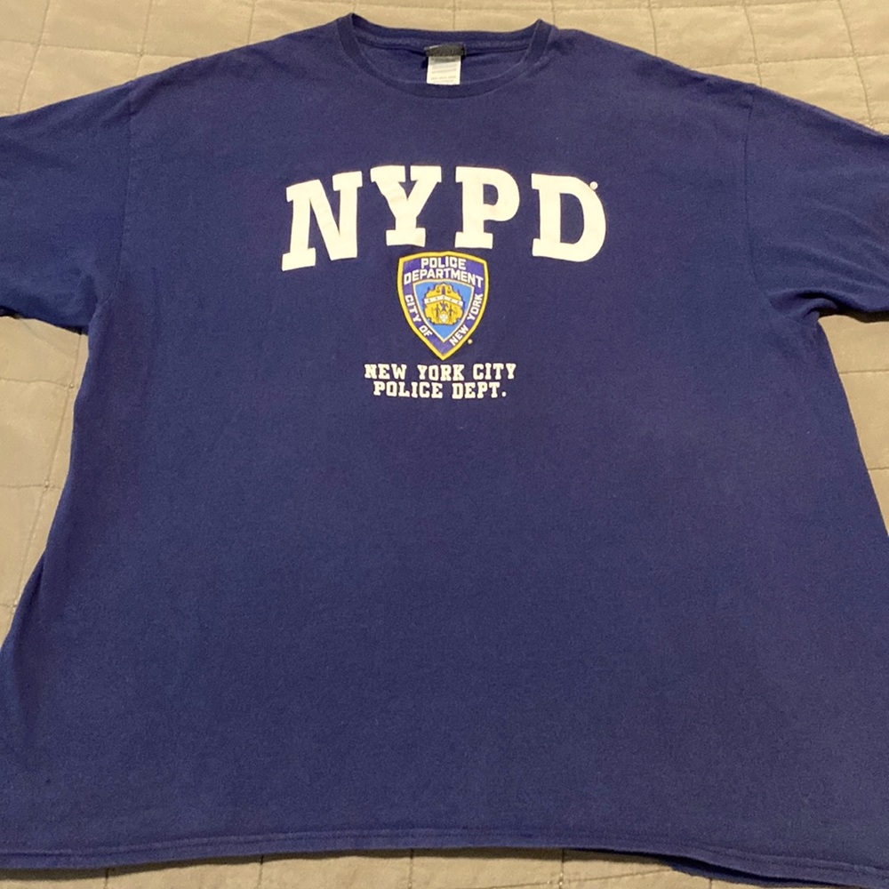 Officially Licensed NYPD New York Police Department Tshirt |Size 2XL
